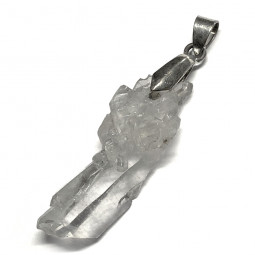 Pendentif Quartz à Âme - 38mm