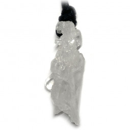 Pendentif Quartz à Âme - 40mm