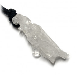 Pendentif Quartz à Âme - 40mm