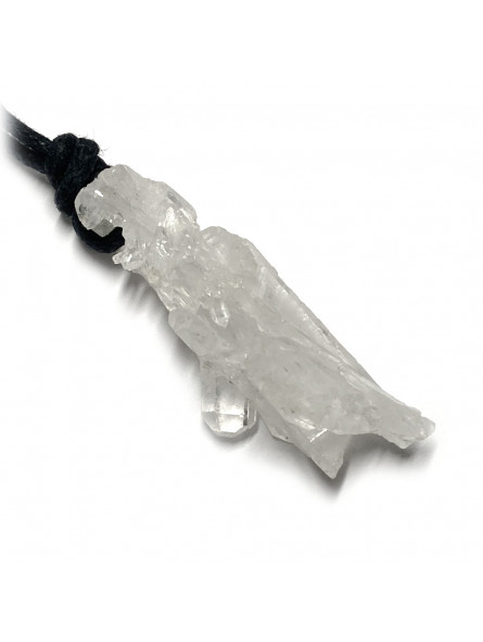 Pendentif Quartz à Âme - 40mm