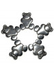 Pendentif en Hématite - Forme Ourson