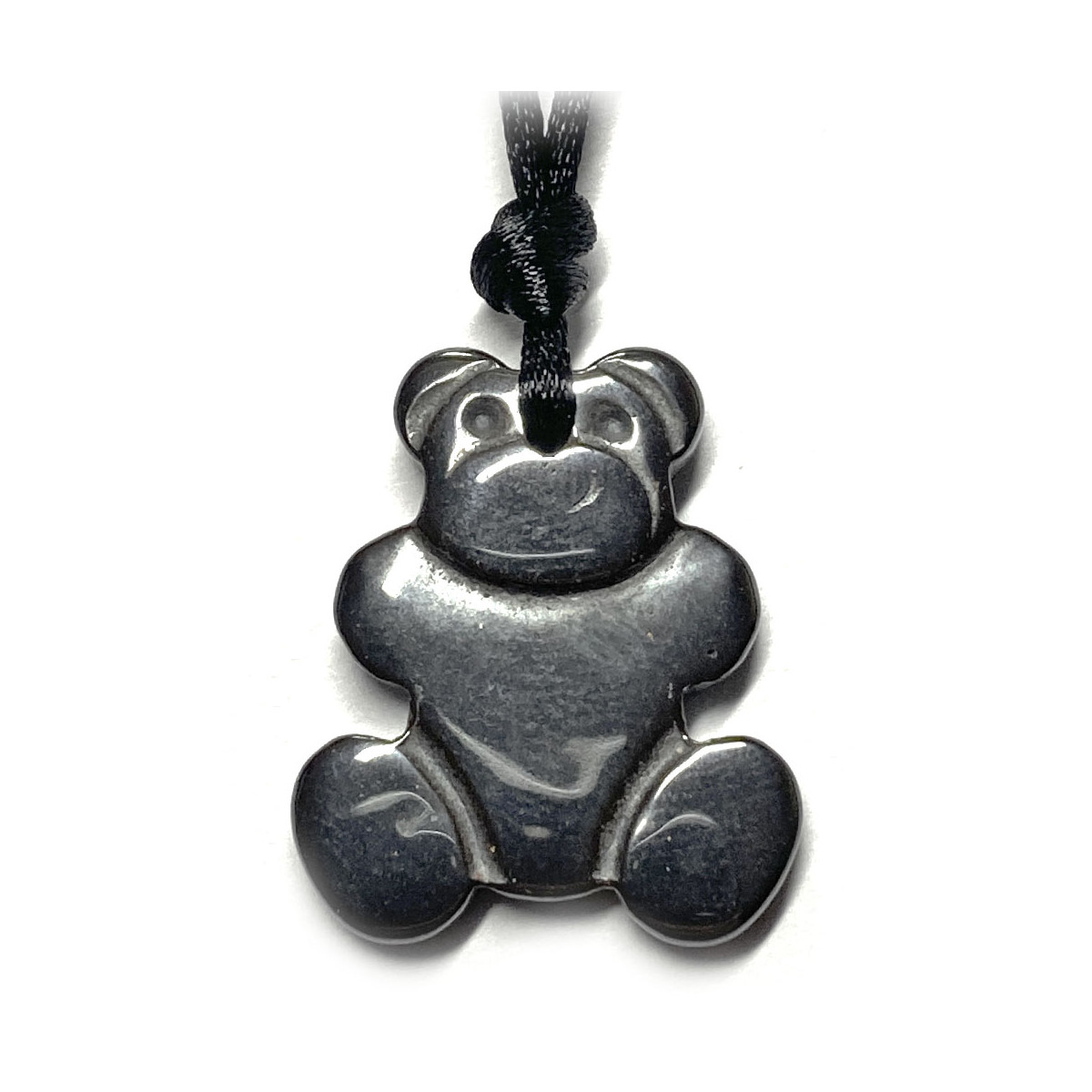 Pendentif en Hématite - Forme Ourson