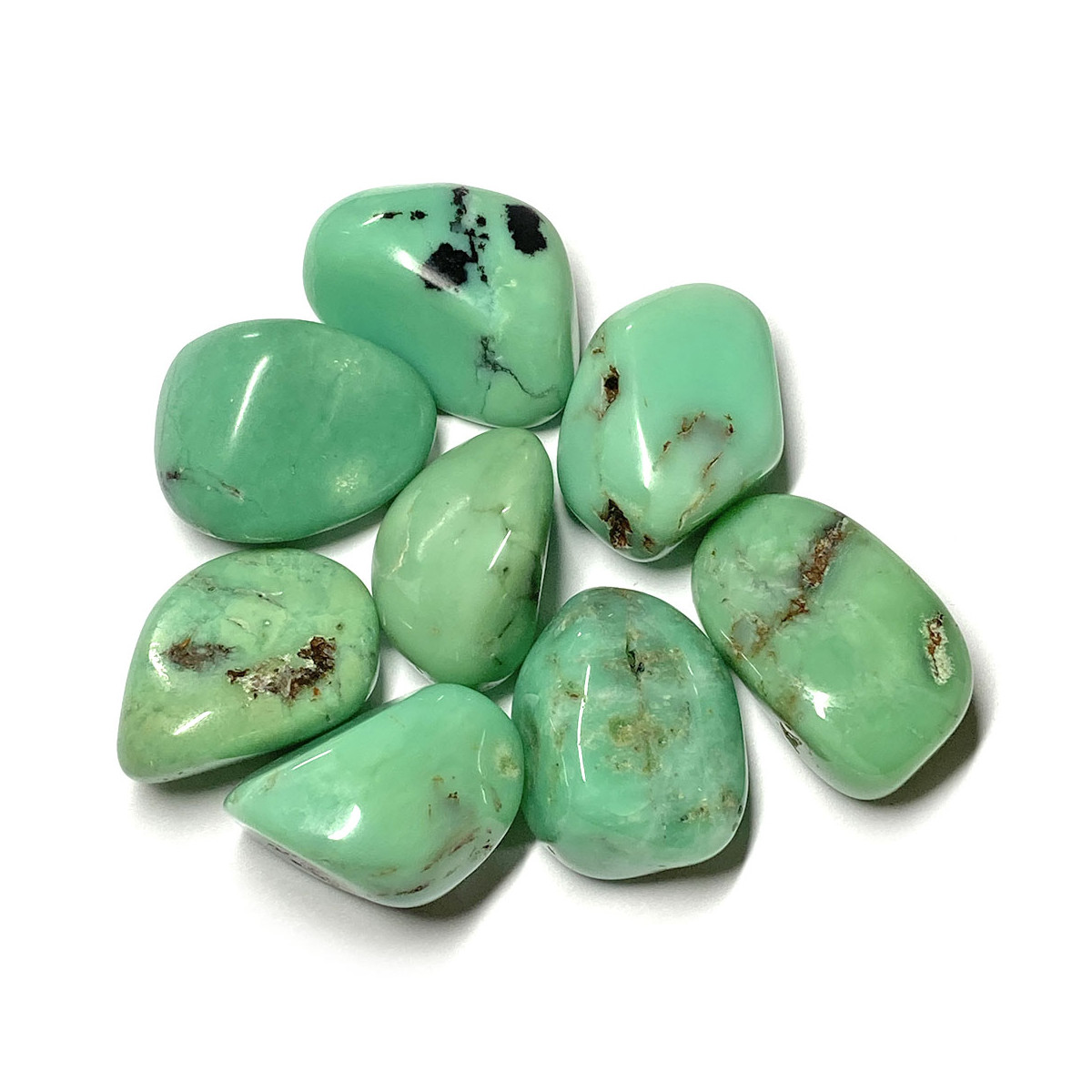 Pierre Roulée de Chrysoprase EXTRA