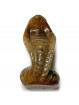 Statuette Cobra en Oeil de Tigre