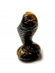 Statuette Cobra en Oeil de Tigre