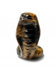 Statuette Cobra en Oeil de Tigre