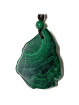 Pendentif en Malachite - Plaque Percée