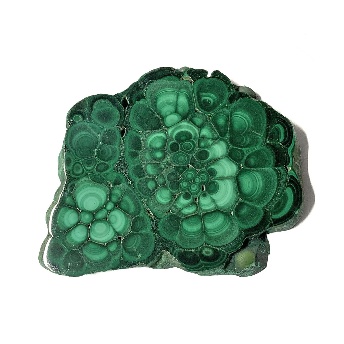Tranche de Malachite de 9cm