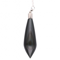 Pendule Obsidienne en Oeil Céleste - Arcanis