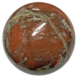 Sphère en Jaspe Rouge - 65 mm