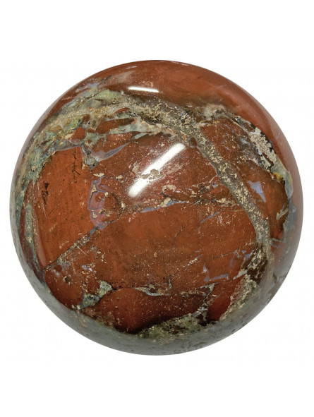 Sphère en Jaspe Rouge - 65 mm Sphère en Jaspe Rouge - 65 mm