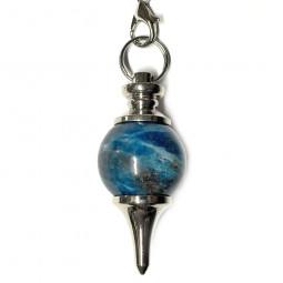 Pendule Boule en Apatite - Forme Séphoroton