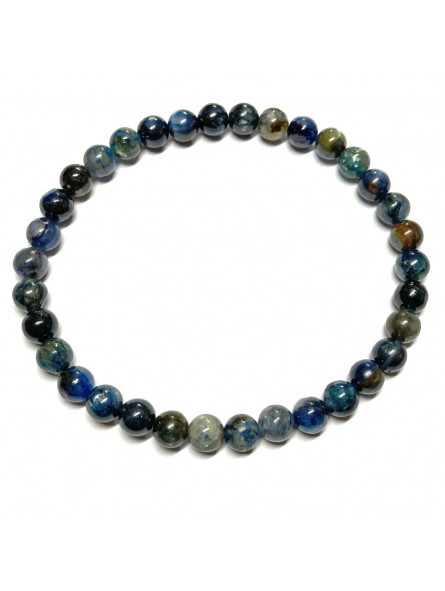 Bracelet en Cyanite - Boules de 6mm Bracelet en Cyanite - Boules de 6mm
