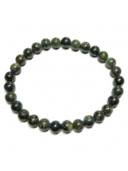 Bracelet en Serpentine - Boules de 6 mm Bracelet en Serpentine - Boules de 6 mm