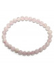 Bracelet en Manganocalcite - Boules de 6 mm