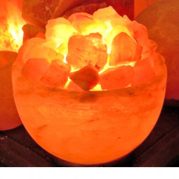 Lampe en Sel de l’Himalaya