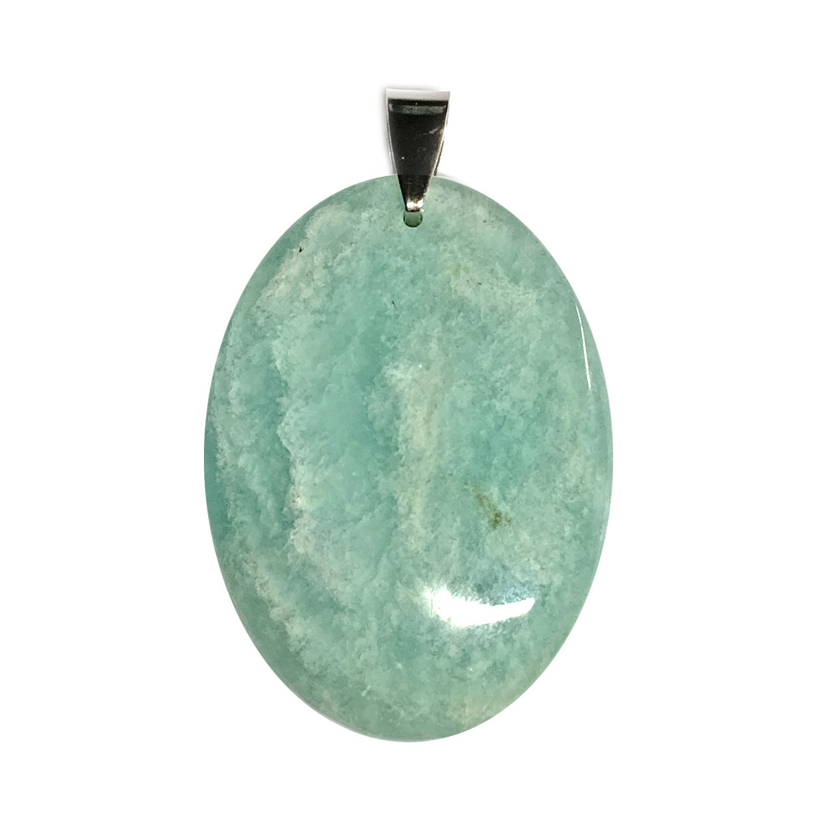 Pendentif en Amazonite - Forme Ovale