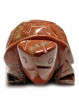 Tortue en Jaspe Rouge