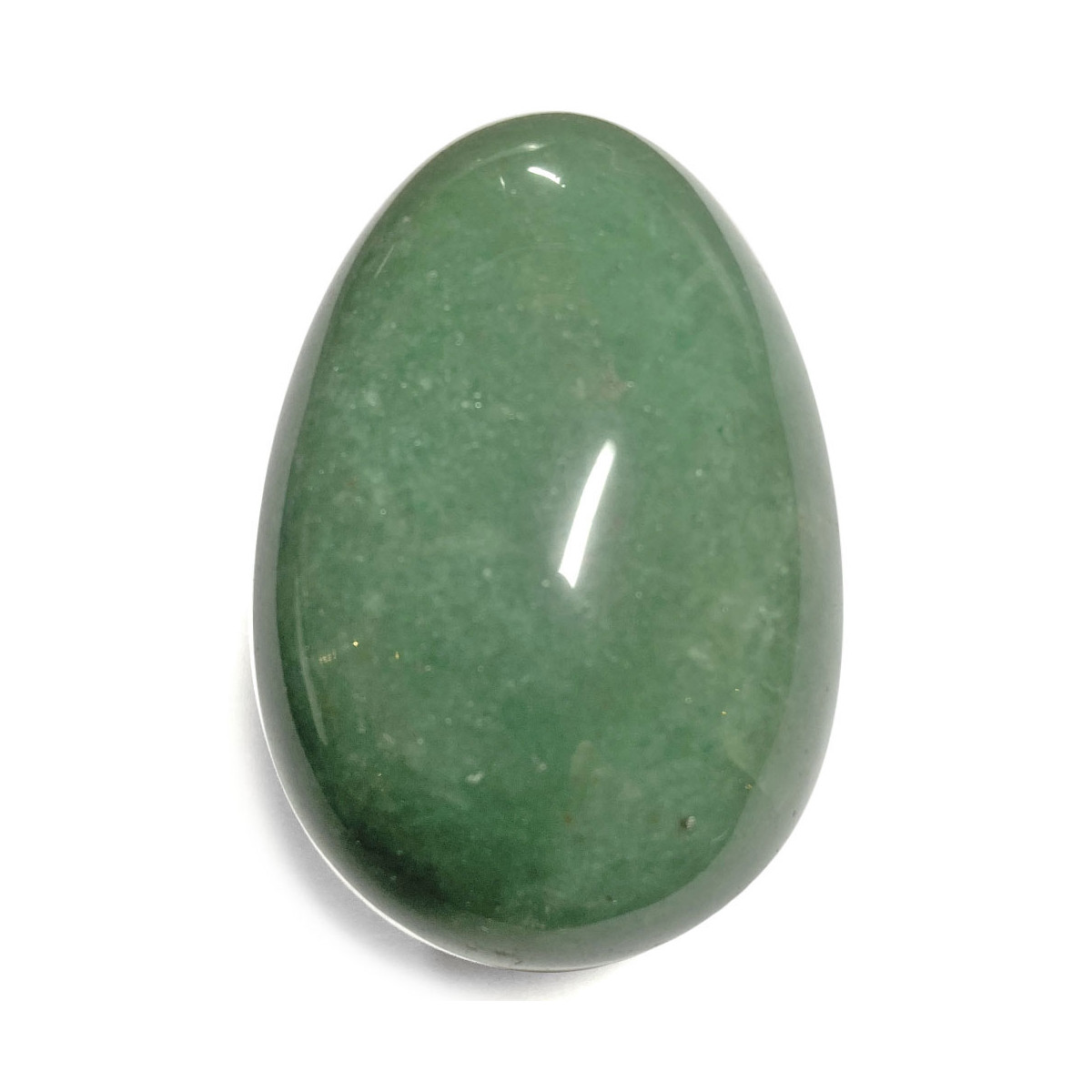 Oeuf en Aventurine Verte - 65mm