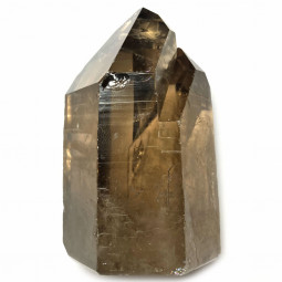 Pointe Naturelle en Quartz Fumé - Pointe Cathédrale