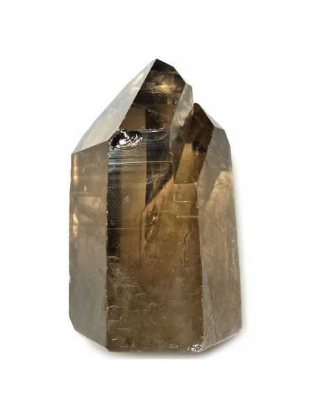 Pointe Naturelle en Quartz Fumé - Pointe Cathédrale