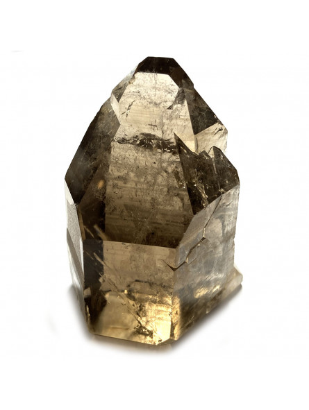 Pointe Brute en Quartz Fumé - Pointe Cathédrale