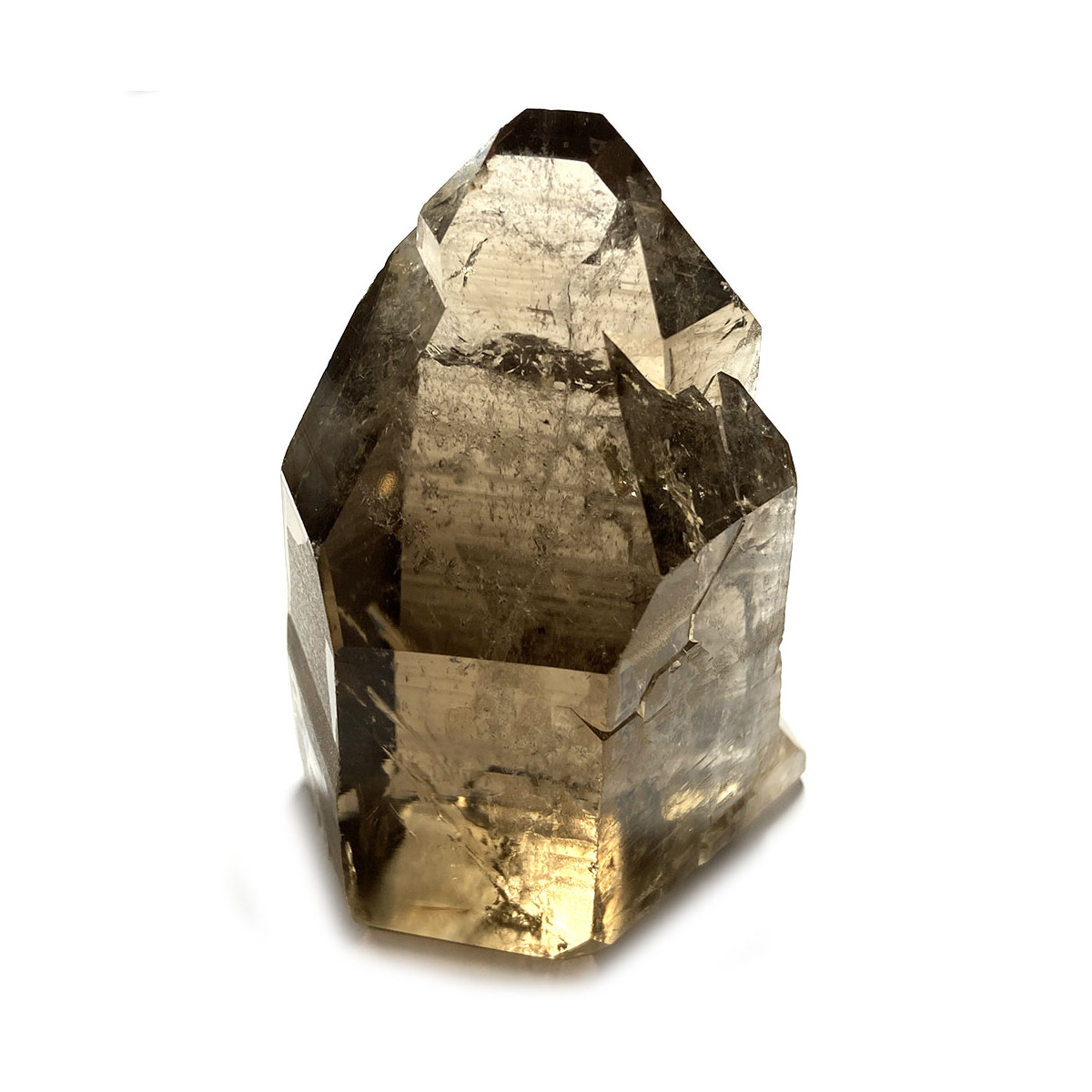 Pointe Brute en Quartz Fumé - Pointe Cathédrale