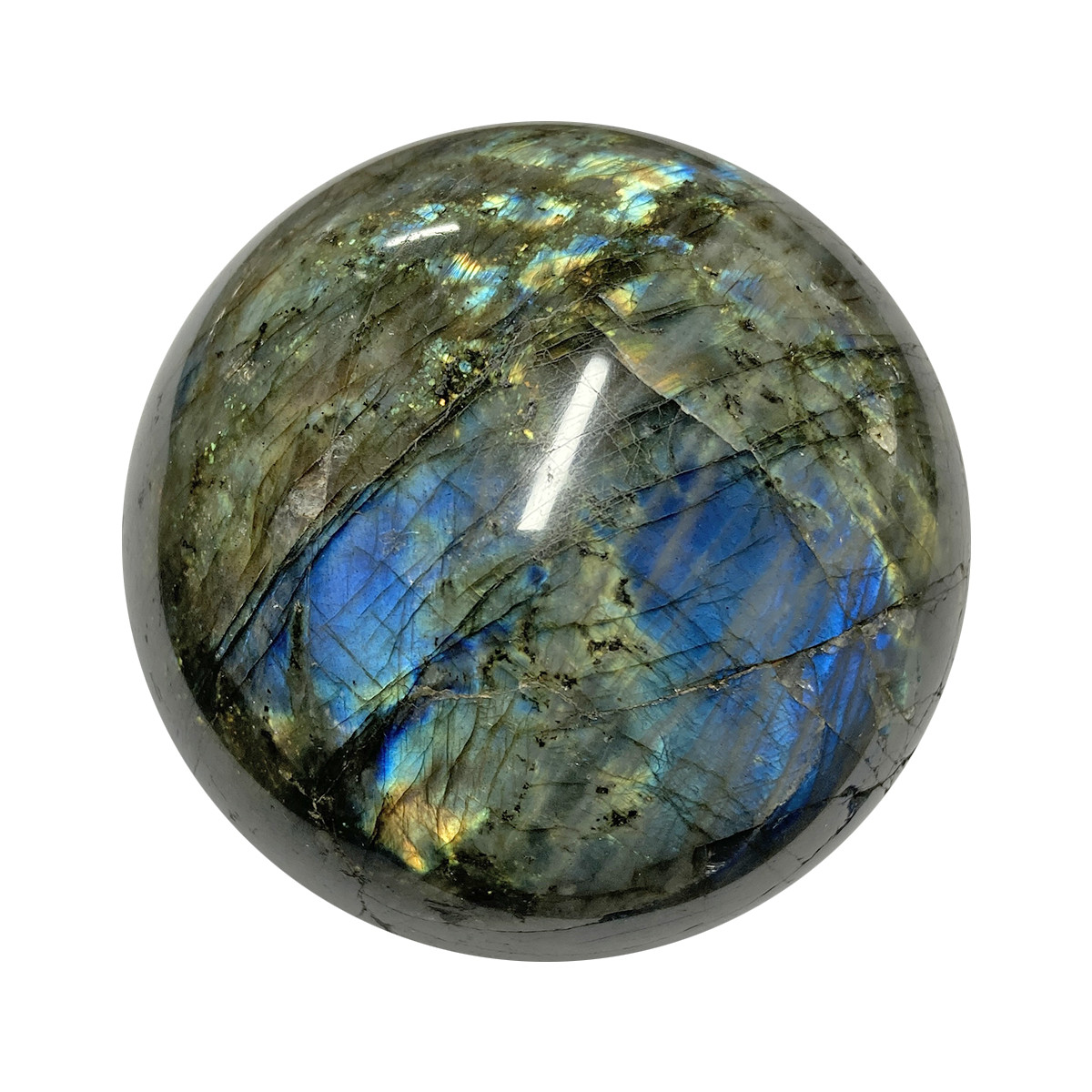 Sphère en Labradorite de 7 cm