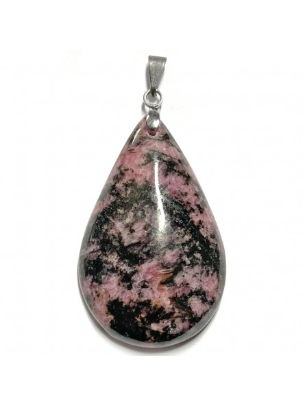 Pendentif Rhodonite - Forme Goutte