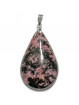 Pendentif Rhodonite - Forme Goutte