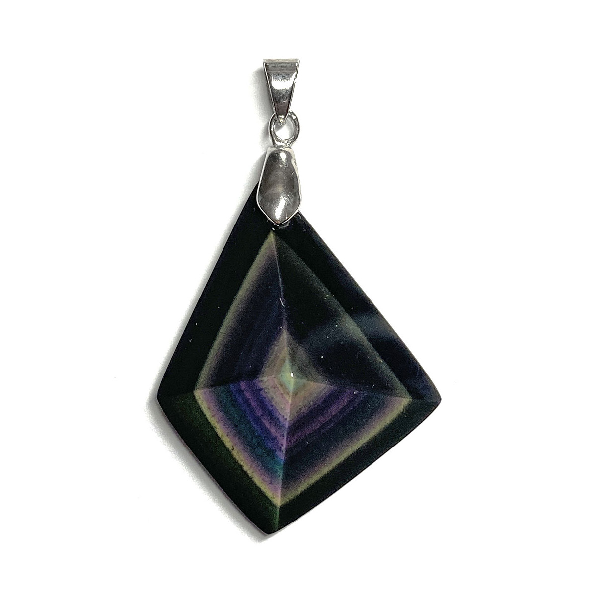 Pendentif en Oeil Céleste de Forme Géométrique