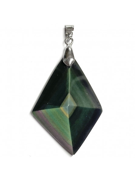 Pendentif en Oeil Céleste Cabochon - Forme Cravate