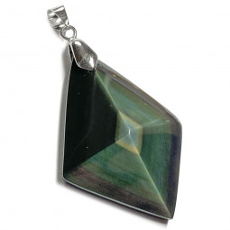 Pendentif en Oeil Céleste Cabochon - Forme Cravate