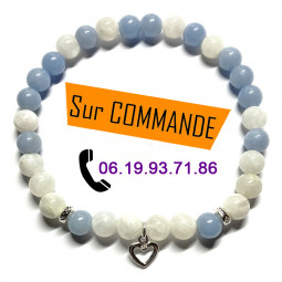 Bracelet Boules en Pierre...