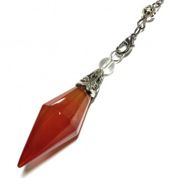 Pendule Aetheris en Cornaline