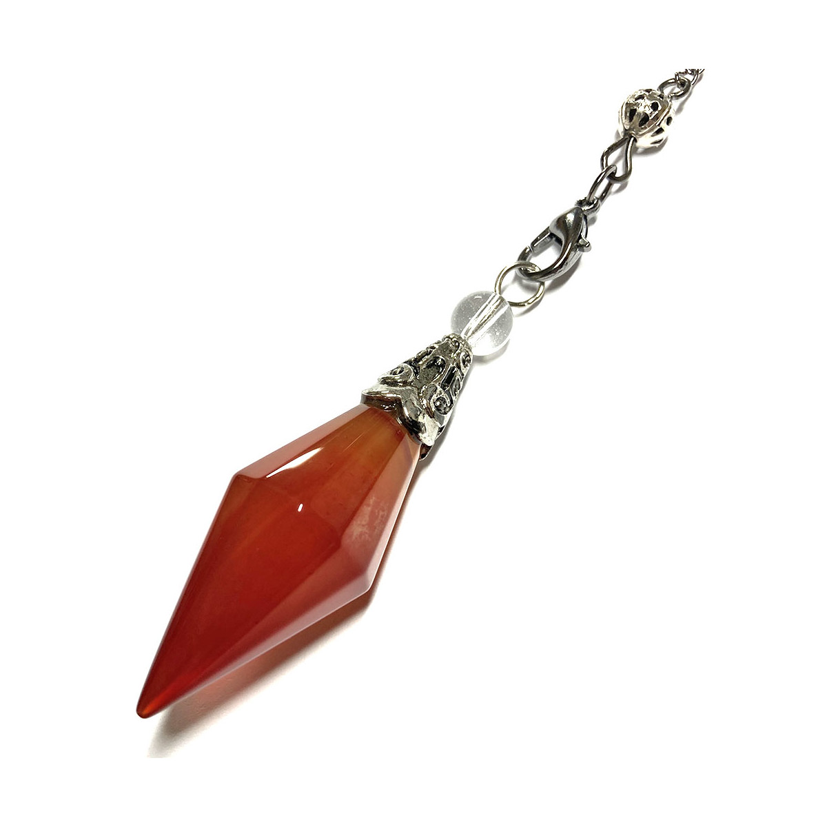 Pendule Aetheris en Cornaline