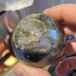 Sphère en Labradorite de 52 mm de Diamètre