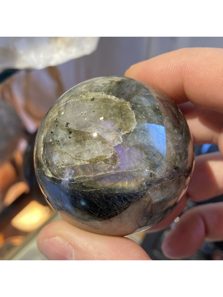 Sphère en Labradorite de 52 mm de Diamètre