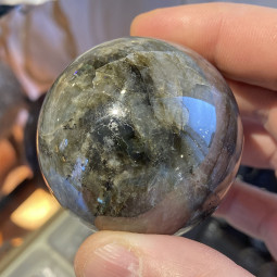 Sphère en Labradorite de 52 mm de Diamètre