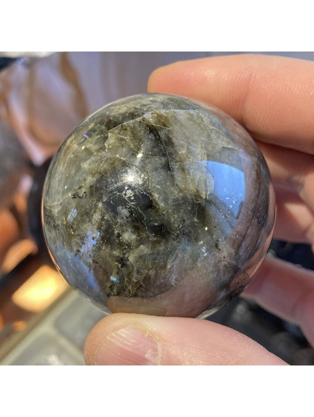 Sphère en Labradorite de 52 mm de Diamètre