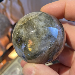 Sphère en Labradorite de 52 mm de Diamètre