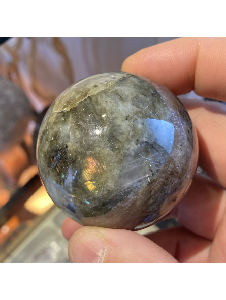 Sphère en Labradorite de 52 mm de Diamètre