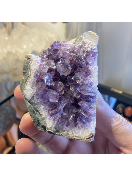 Mini Géode d'Améthyste d'Uruguay 300 grammes