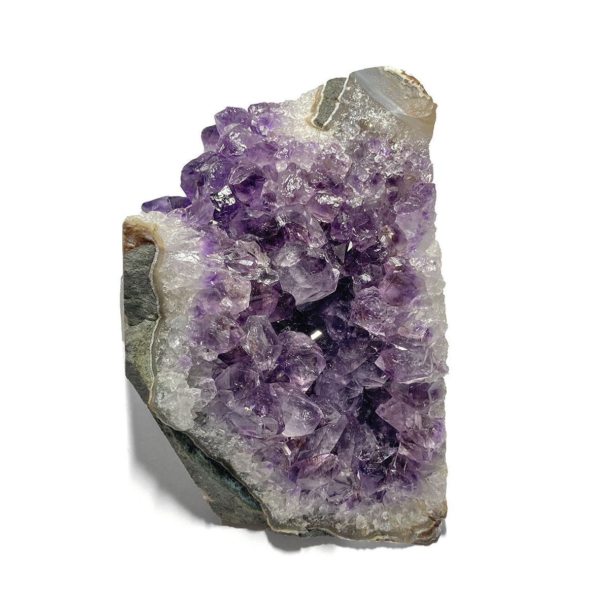 Mini Géode d'Améthyste d'Uruguay 300 grammes