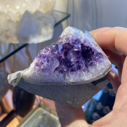 Mini Géode d'Améthyste d'Uruguay 300 grammes