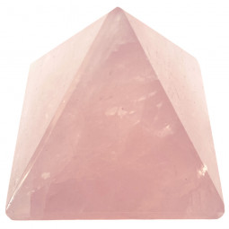Pyramide en Quartz Rose - 50 mm