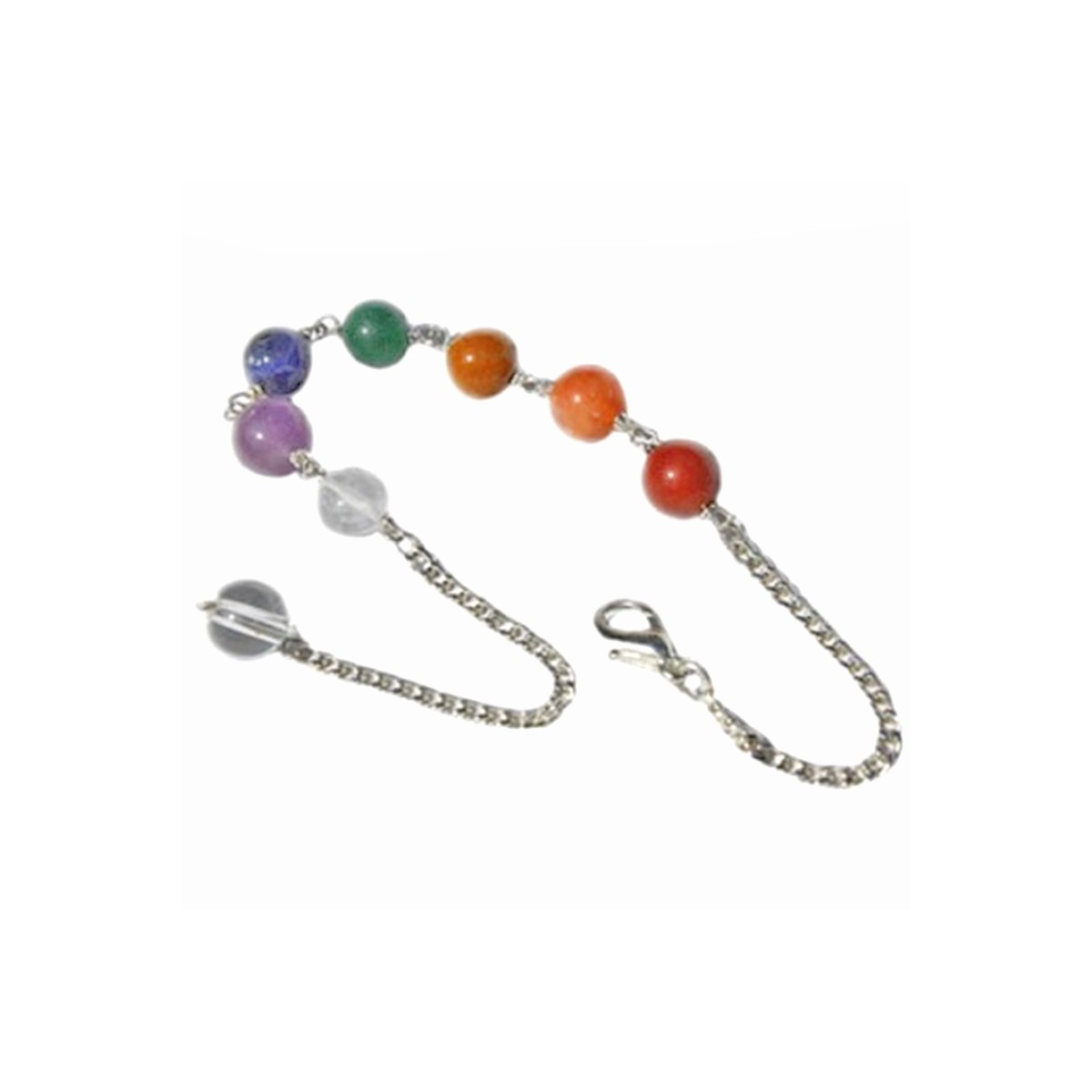 Chaînette Pour Pendule 7 Chakras