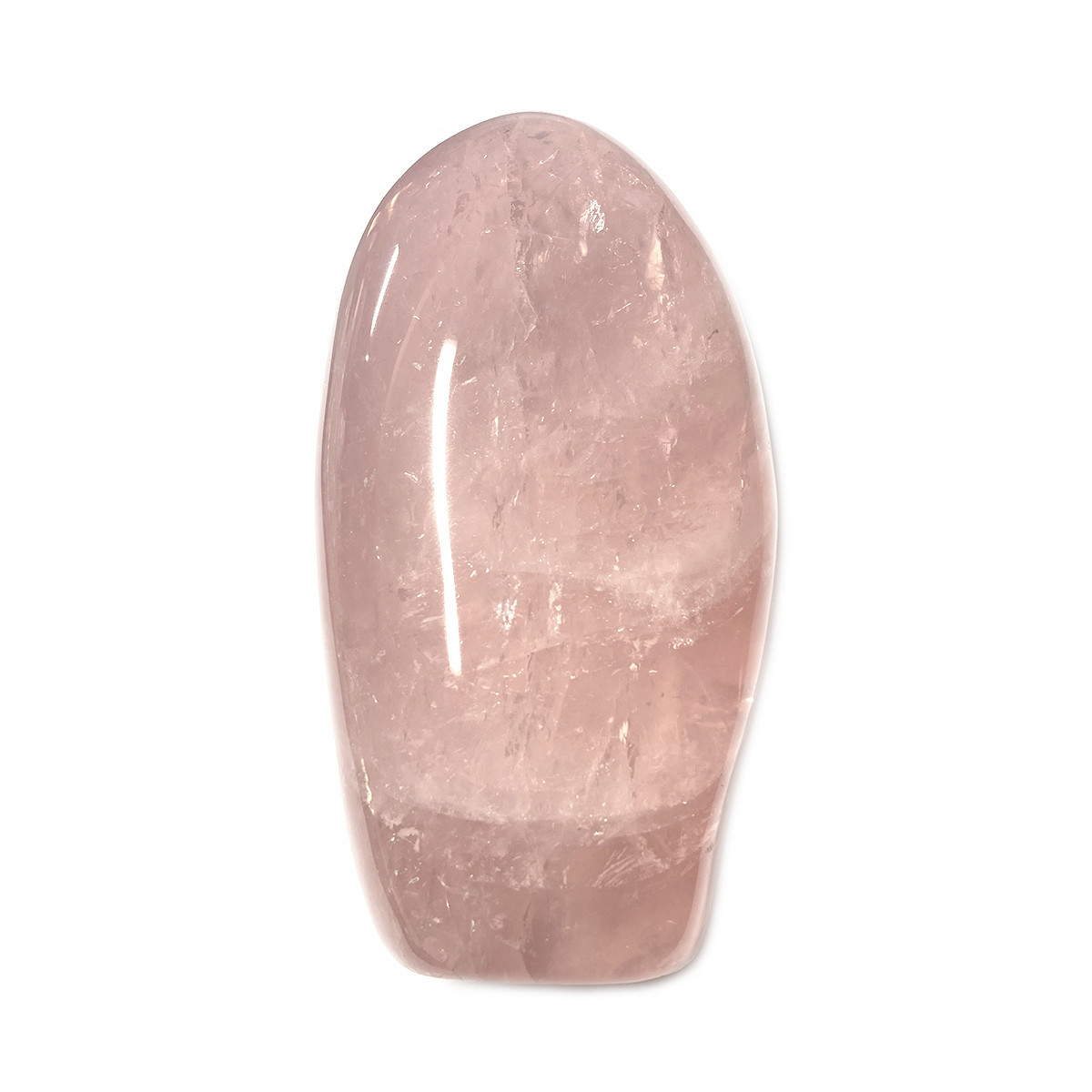 Forme libre en Quartz Rose - 626 grammes