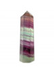 Pointe en Fluorite Multicolore - 65 Grammes