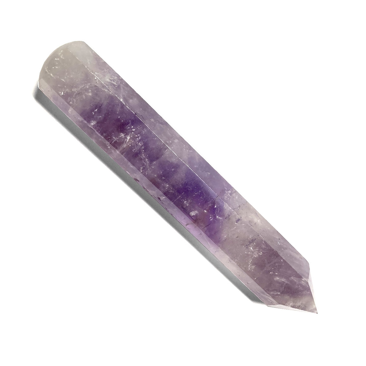 Bâton de massage en Améthyste - 85 Grammes